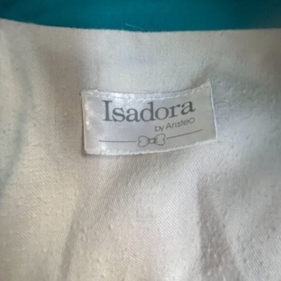 Isadora by Aristeo Womens Floral Kimono Robe Black Red Blue Belted Soft Lounge - Picture 3 of 9